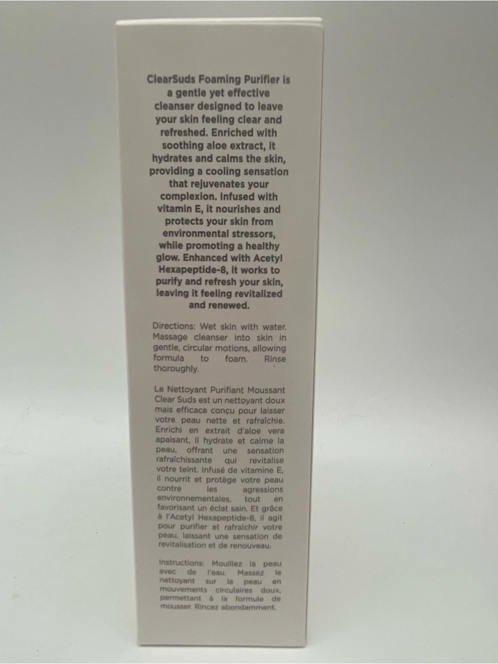 Clearsuds Foaming Purifier - White
